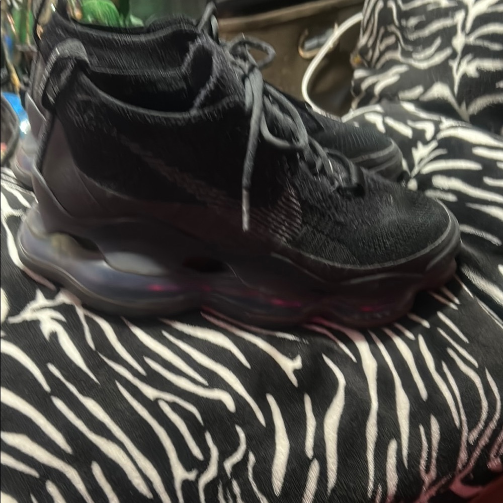 Black Chunky Sneakers